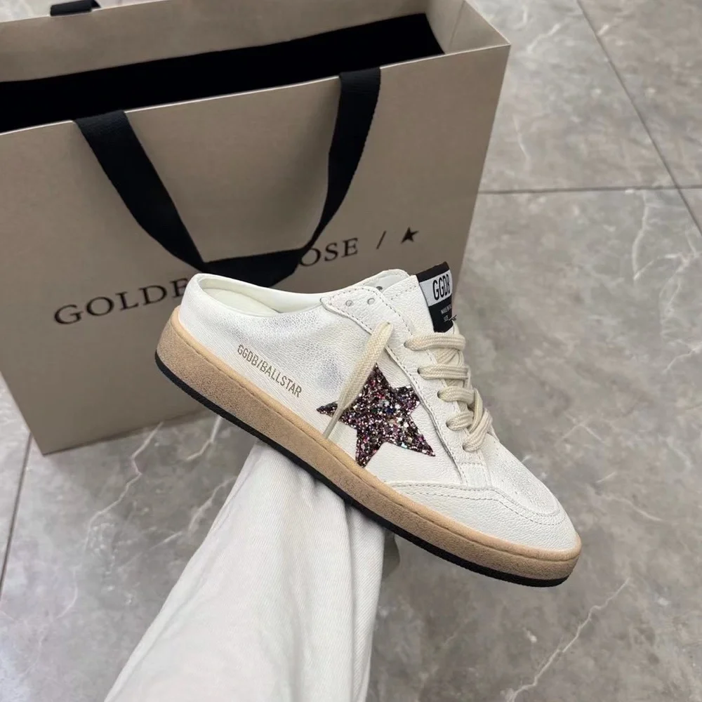 Golden Goose Glitter Star Half-Pack Sneakers - Picture 7 of 7